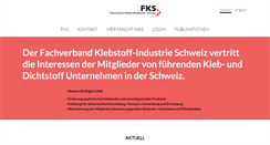 Desktop Screenshot of fks.ch