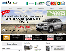 Tablet Screenshot of fks.com.br