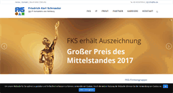 Desktop Screenshot of fks.de